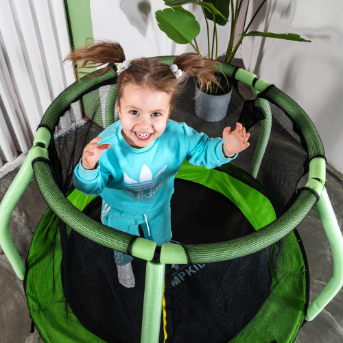Батут DFC JUMP KIDS 48" cветло зеленый УЦЕНКА БН-138