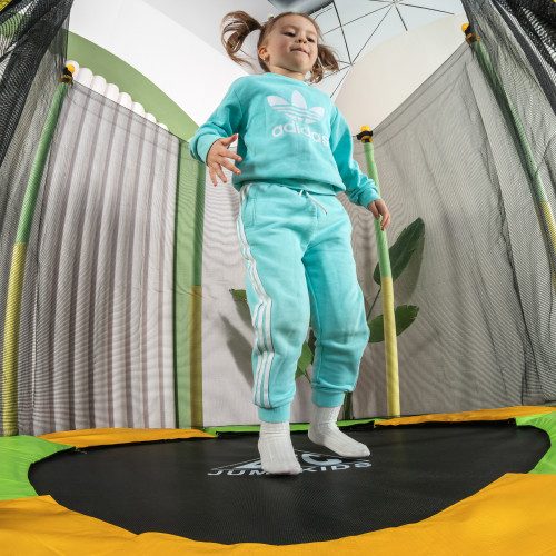 Батут DFC JUMP KIDS 55" зелено-желтый УЦЕНКА БН142