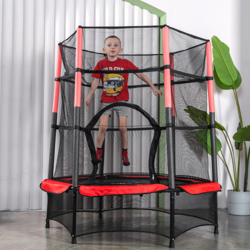 Батут DFC JUMP KIDS 55" красно-серый УЦЕНКА БН-144