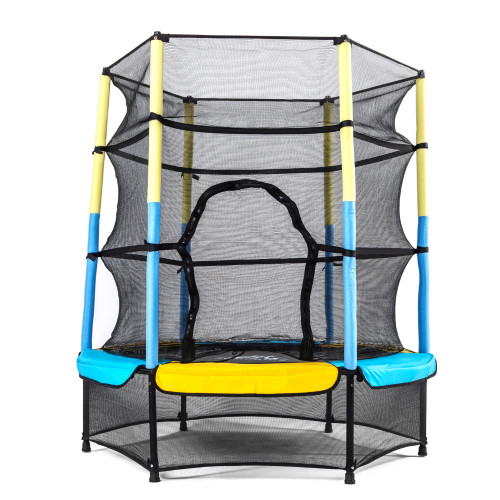 Батут DFC JUMP KIDS 55" желто-синий УЦЕНКА БН-141