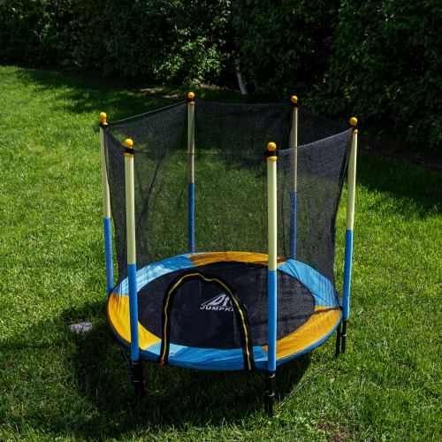 Батут DFC JUMP KIDS 60" желто-синий УЦЕНКА БН-282