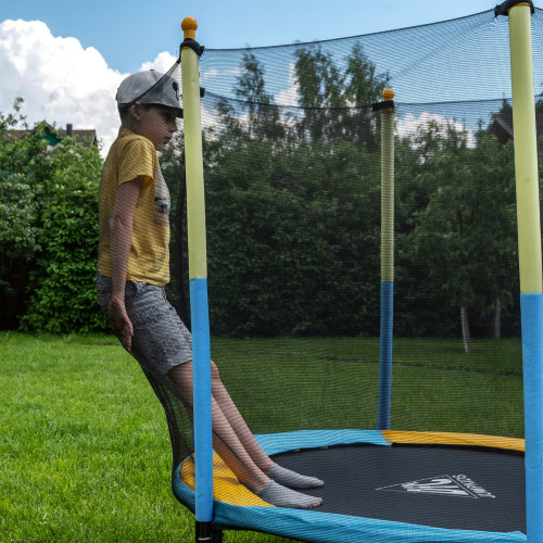 Батут DFC JUMP KIDS 60" желто-синий УЦЕНКА БН-282