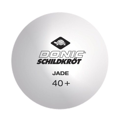 Мячики для н/тенниса DONIC JADE 40+, 6 штук, белый